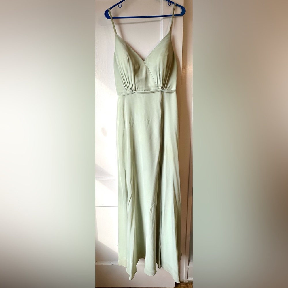 Pastel green bridesmaid dress - worn once